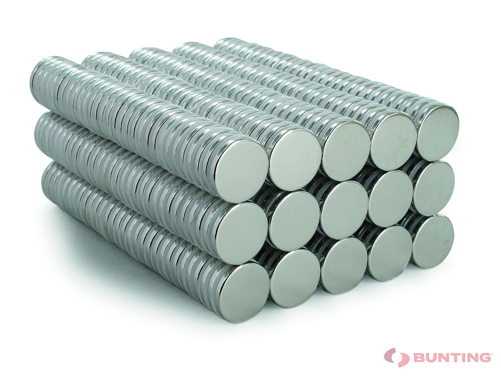 Neodymium Disc Magnets, N55