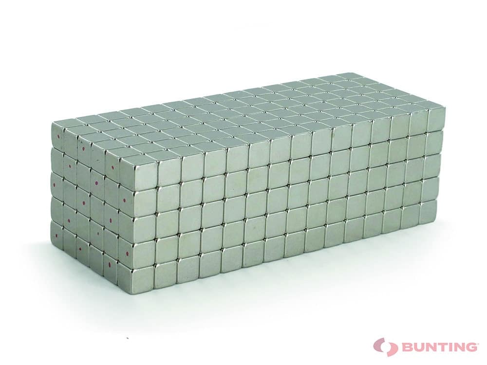 AIMANT PLAT : Rectangle 15x8x1mm ( x 11 sets )