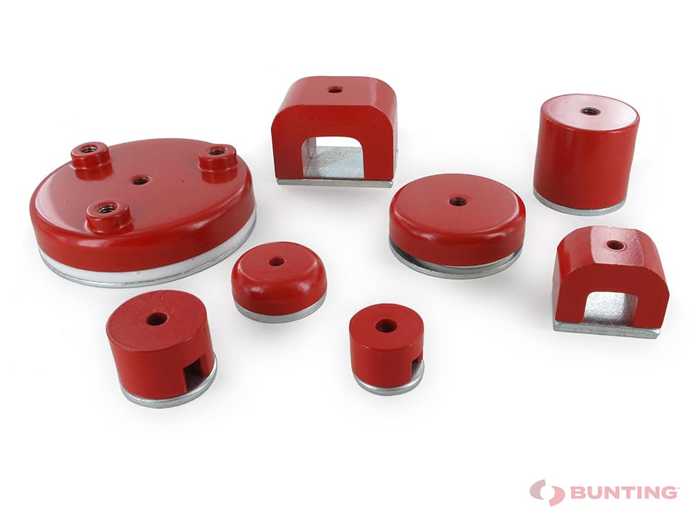 Multiple Red Alnico Magnets
