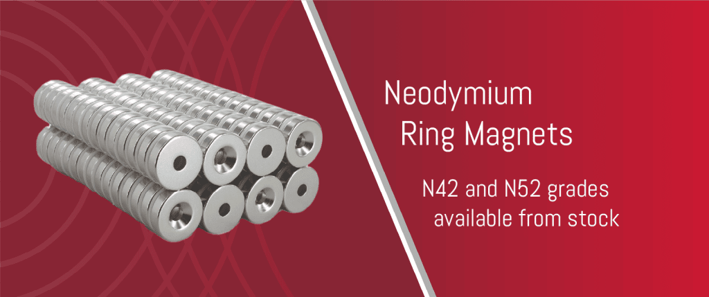 Neodymium Ring Magnets- N42 and N52 Grades
