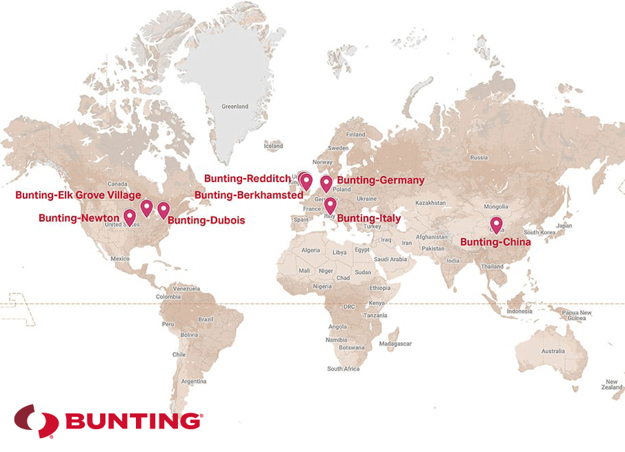 Bunting World Map